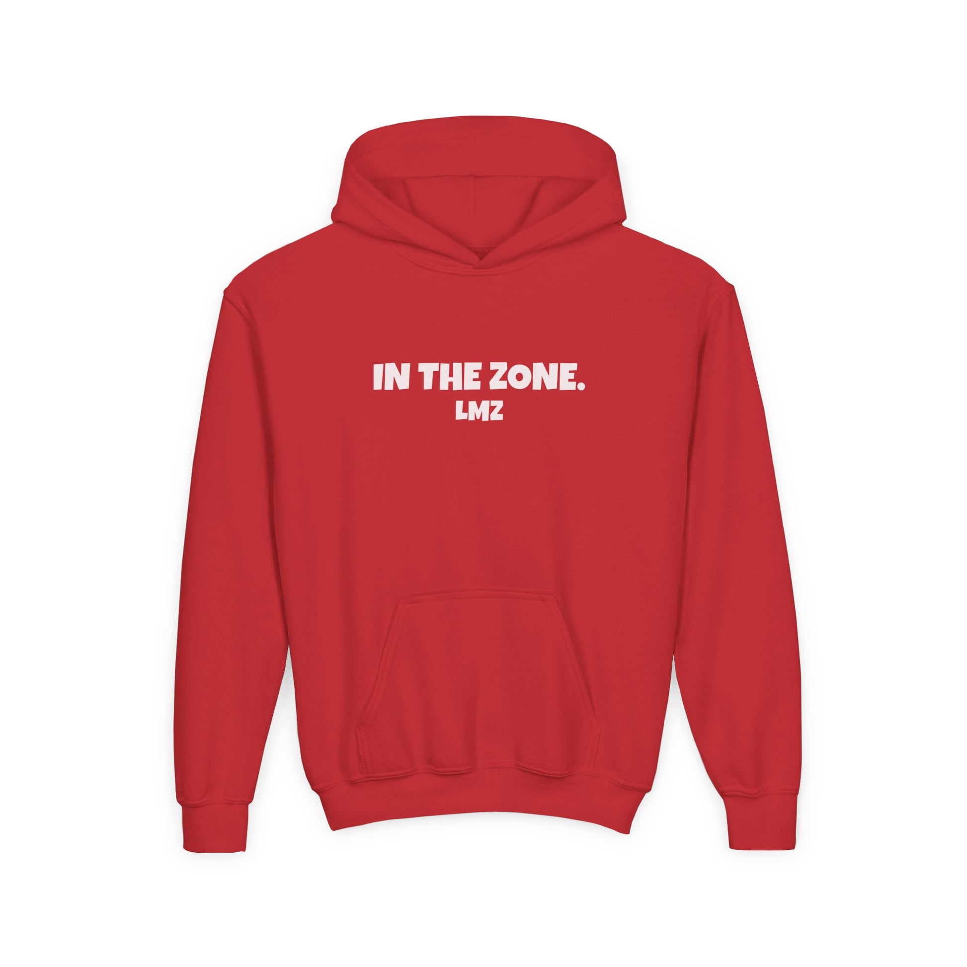 LMZ In The Zone Youth Hoodie - Comfortable Athletic Pullover for Active Kids