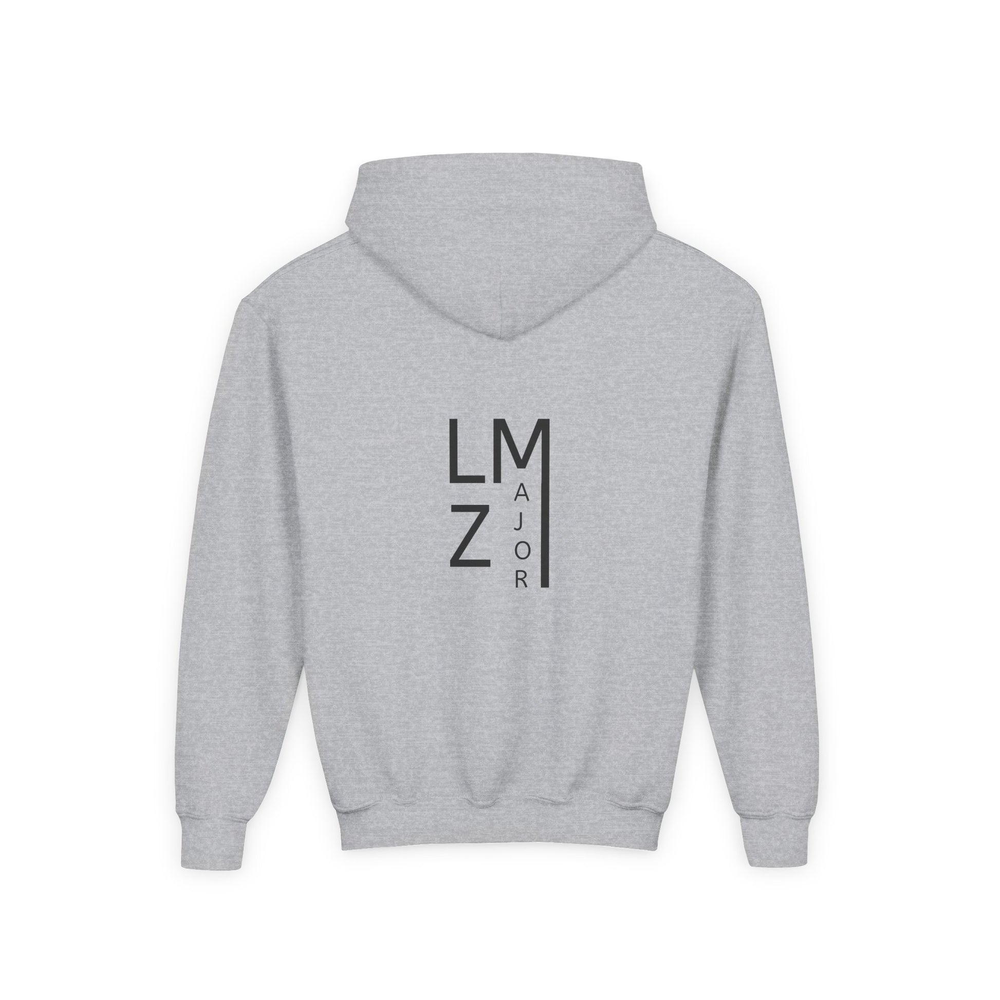 Youth Loewen Major Zone White, Blue, Grey Athletic Hoodie