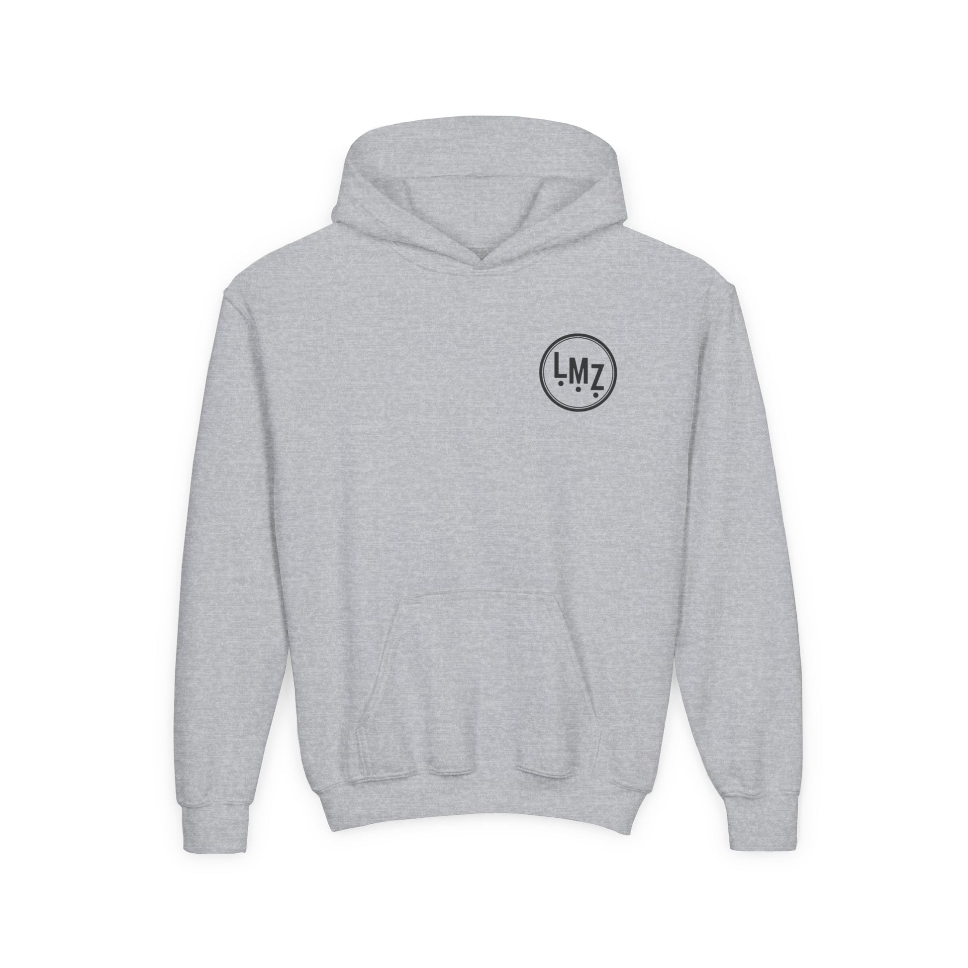 Youth Loewen Major Zone White, Blue, Grey Athletic Hoodie