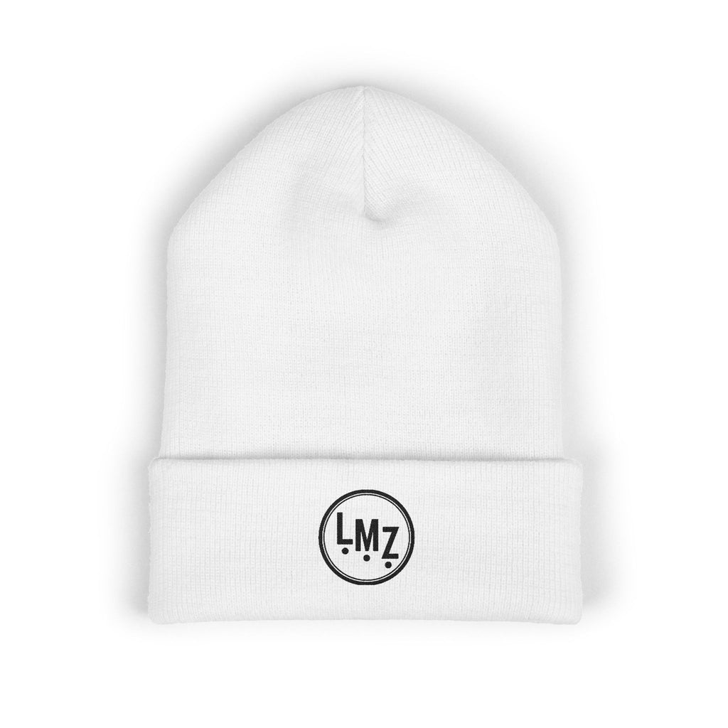LMZ White Beanie
