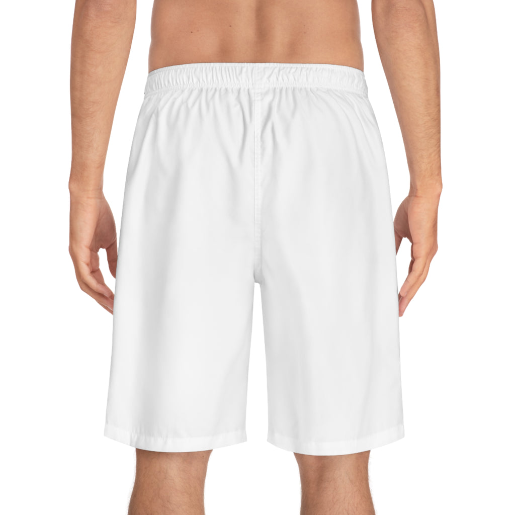 LMZ White Athletic Shorts