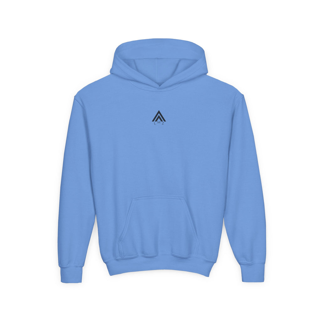 Youth Loewen Major Zone White, Blue, Grey Athletic Hoodie