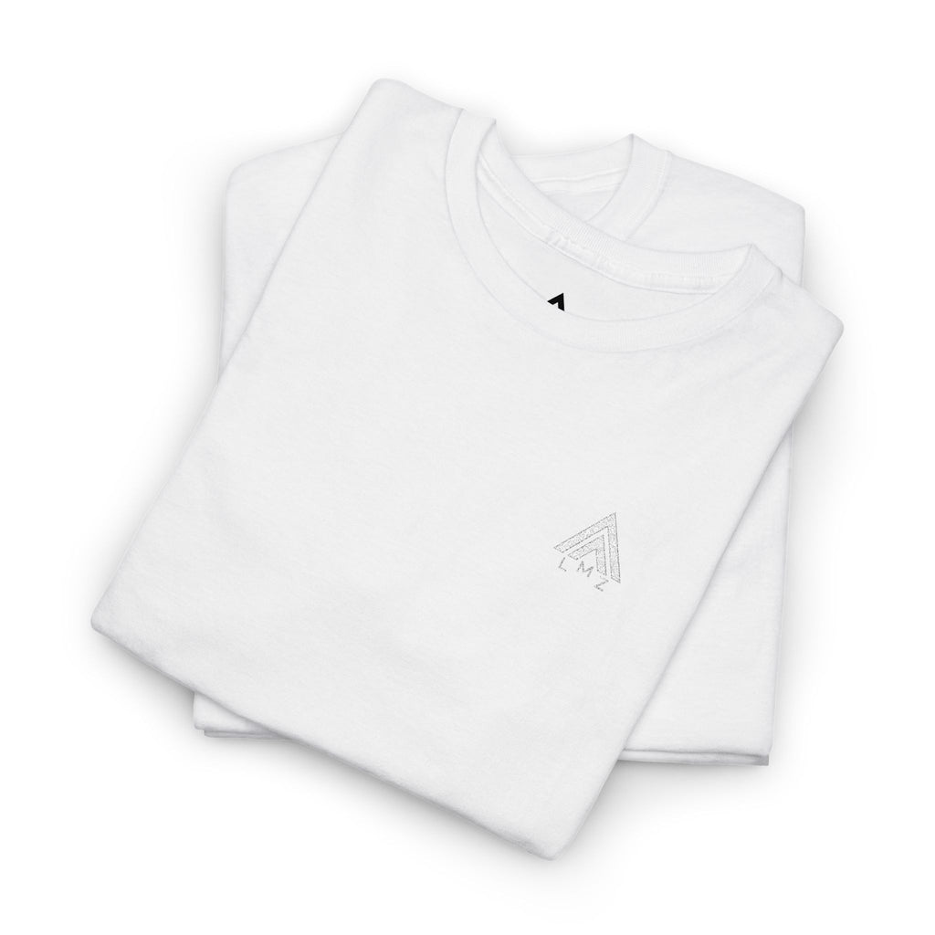 Solo LMZ logo white tee