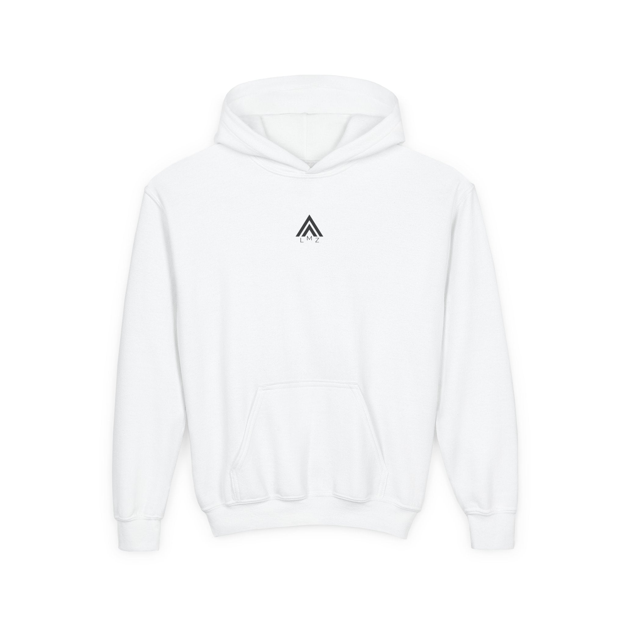 Youth Loewen Major Zone White, Blue, Grey Athletic Hoodie