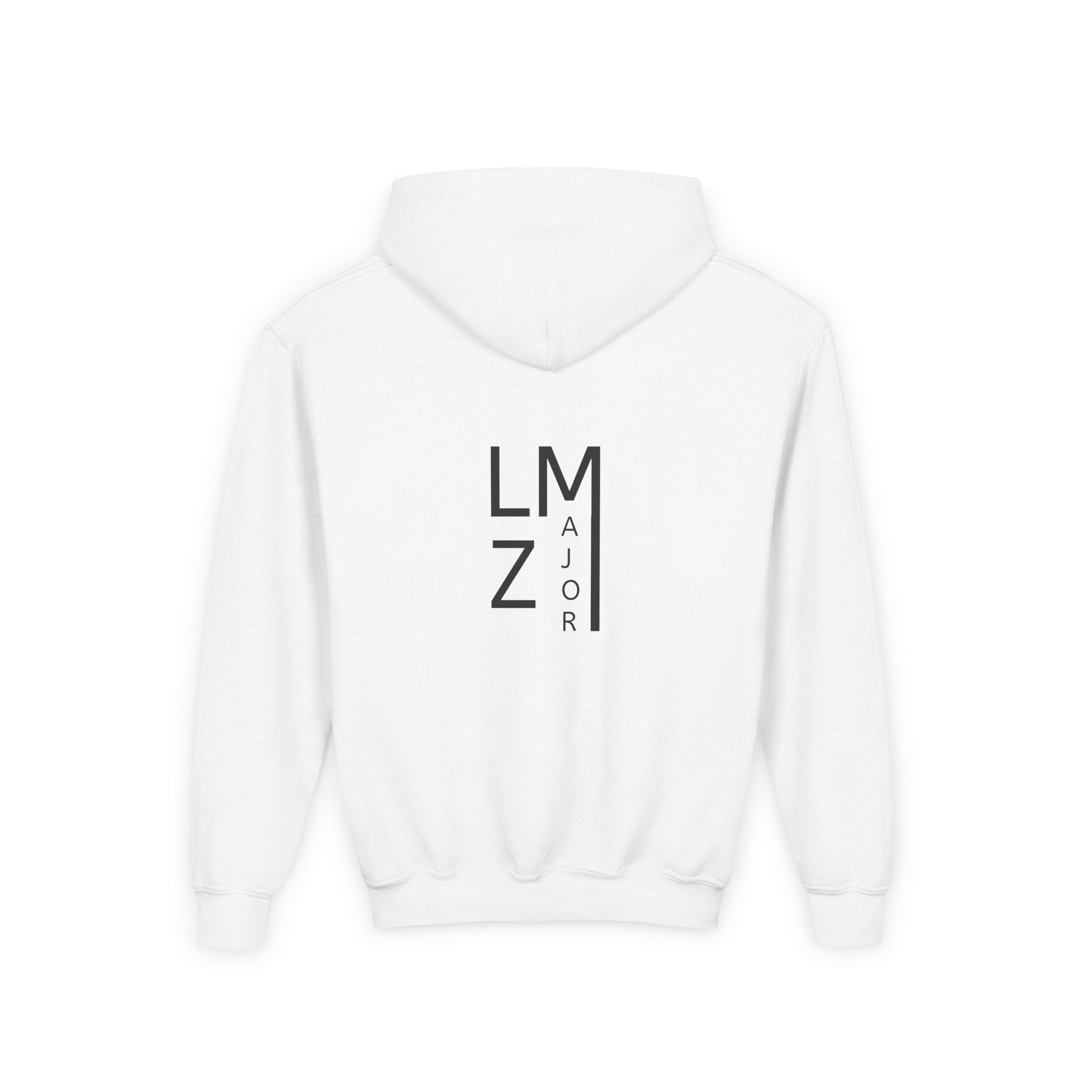 Youth Loewen Major Zone White, Blue, Grey Athletic Hoodie