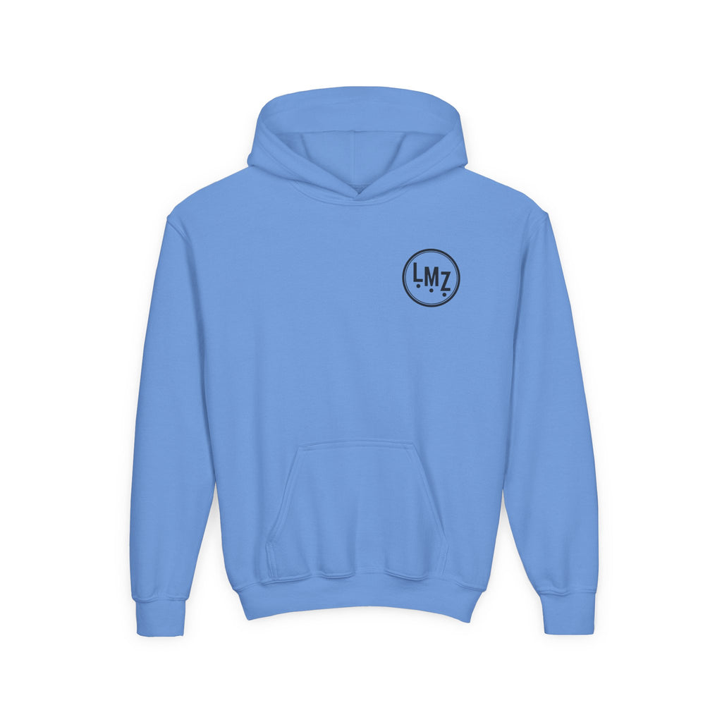 Youth Loewen Major Zone White, Blue, Grey Athletic Hoodie