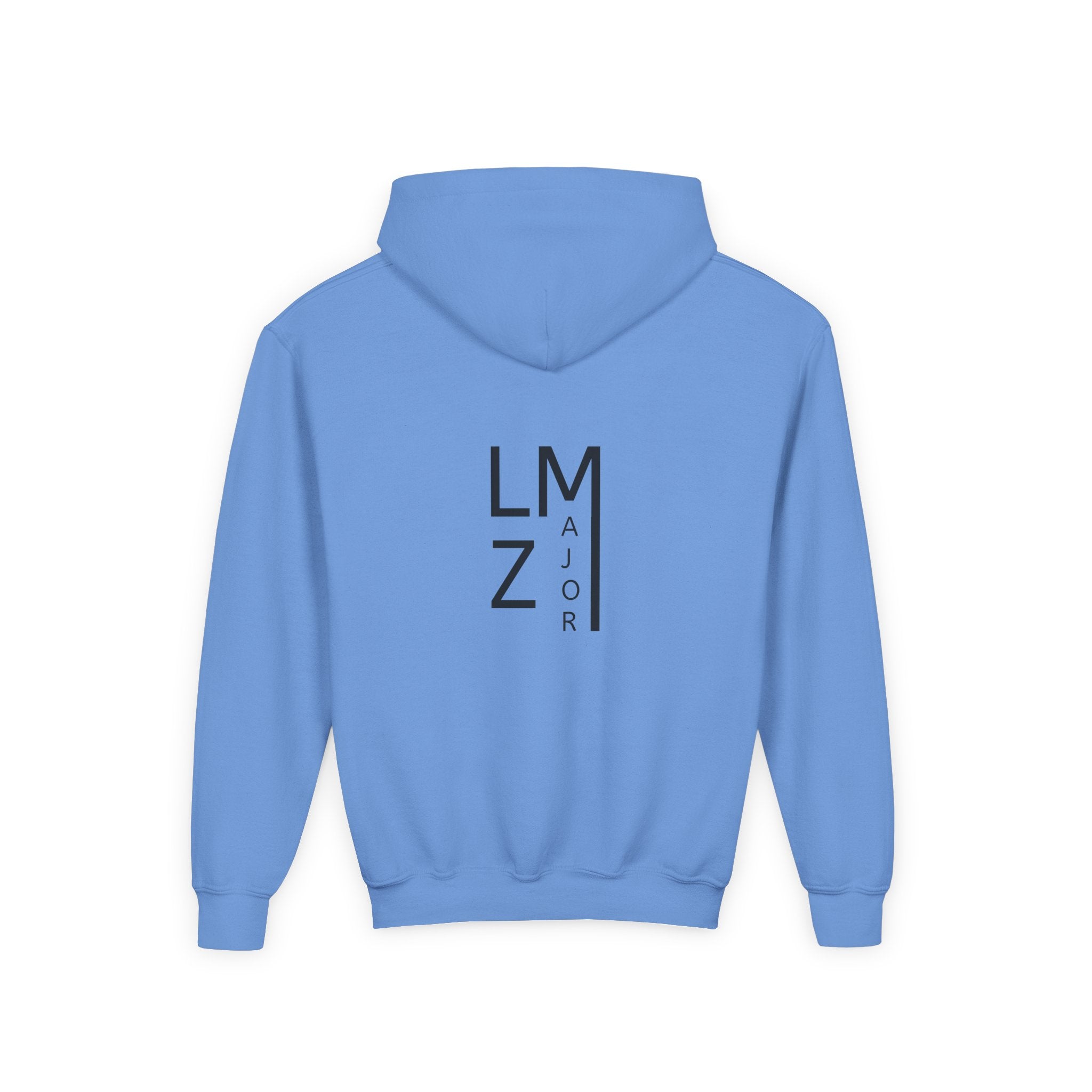 Youth Loewen Major Zone White, Blue, Grey Athletic Hoodie