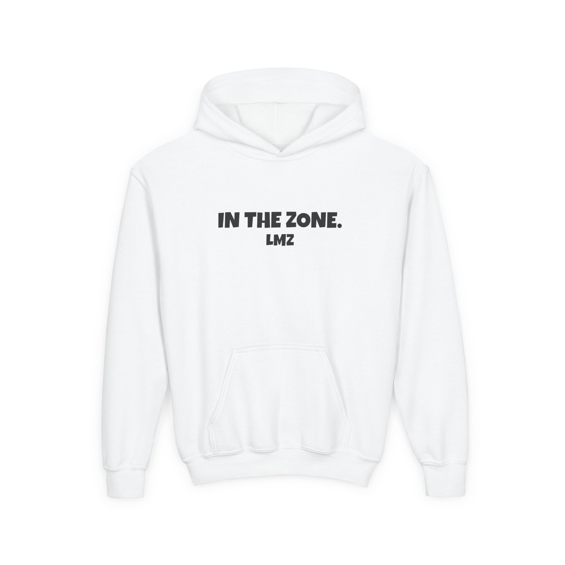 LMZ In The Zone Youth Hoodie - Comfortable Athletic Pullover for Active Kids