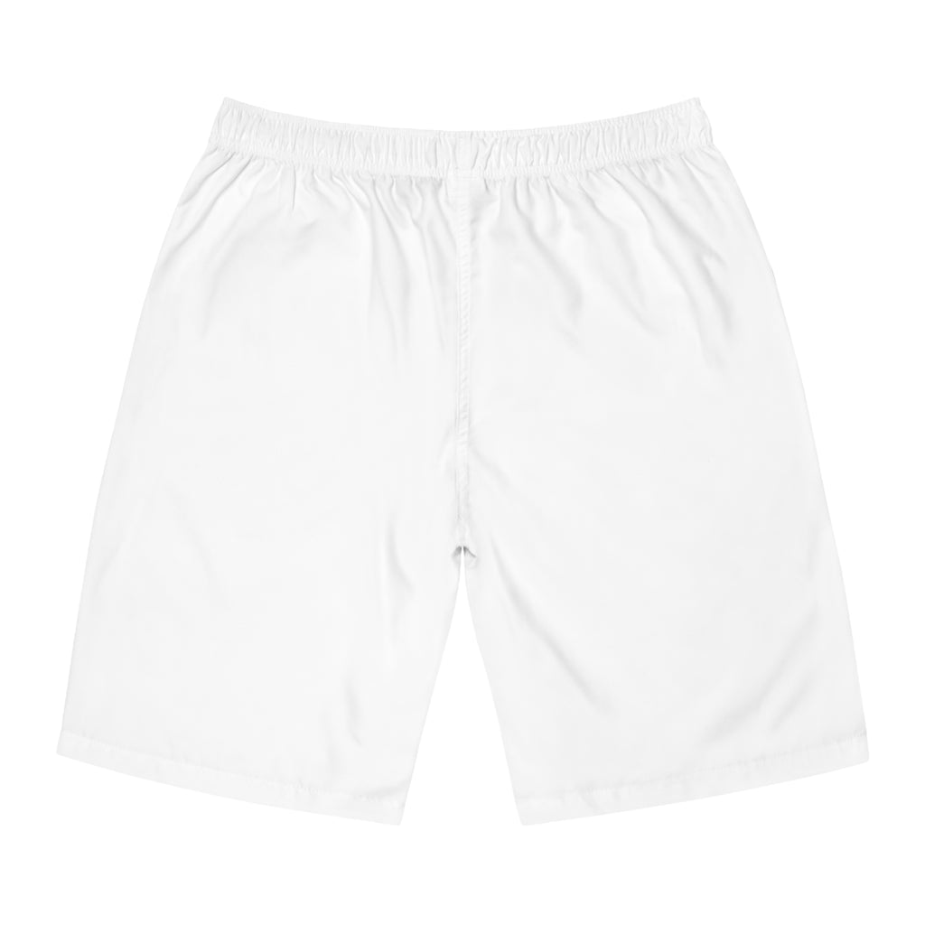 LMZ White Athletic Shorts