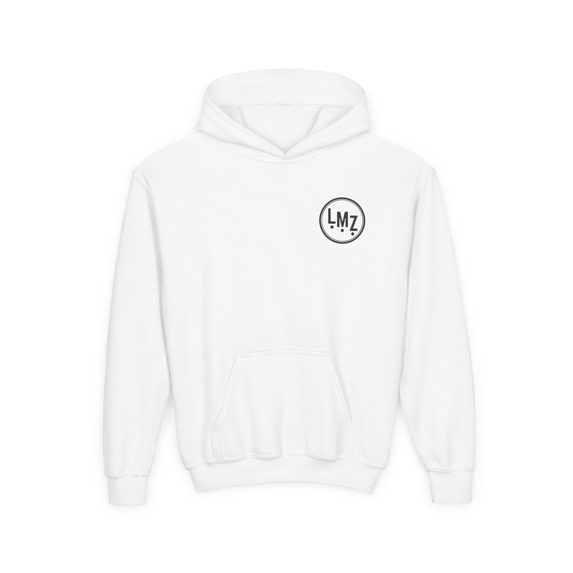 Youth Loewen Major Zone White, Blue, Grey Athletic Hoodie